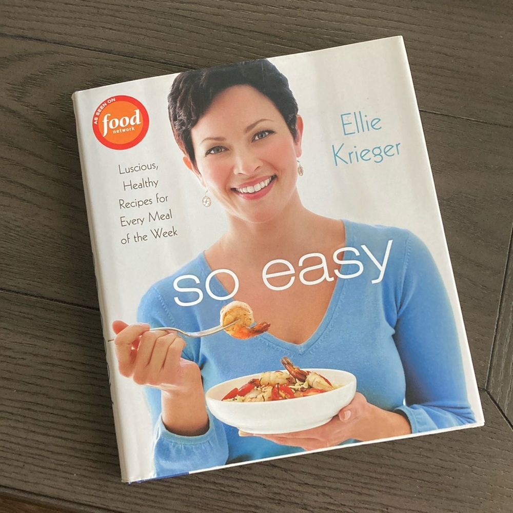 Ellie Krieger Cook Book so easy As seen on the food network Excellent Condition